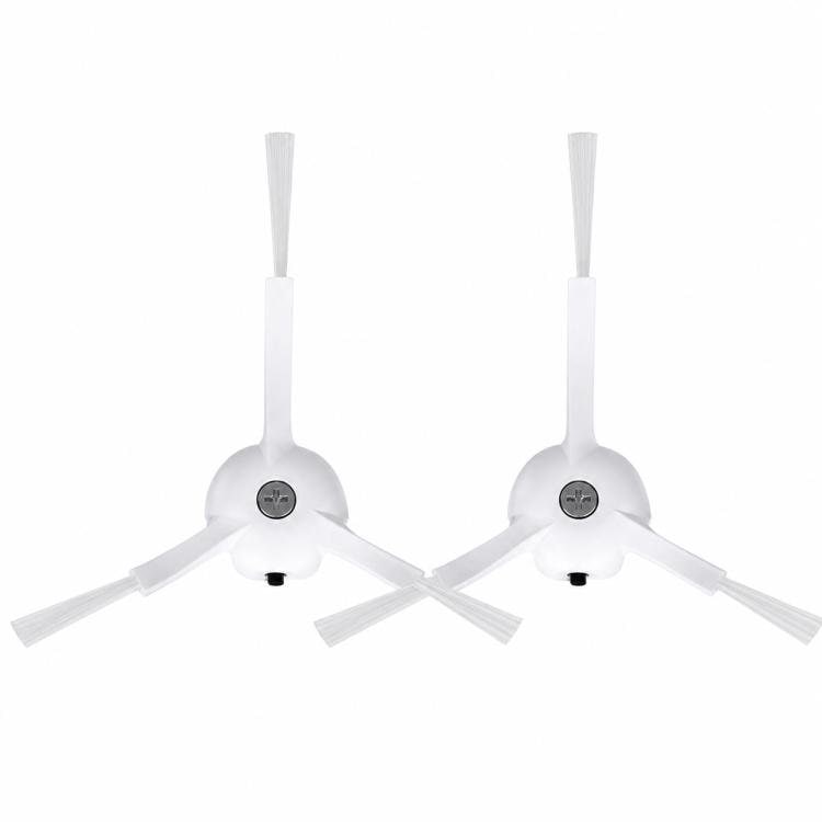 Sidebørster, 2-pak, til Roborock Q7 Max+/T8 Plus robotstøvsuger – Hvid / Kantbørster