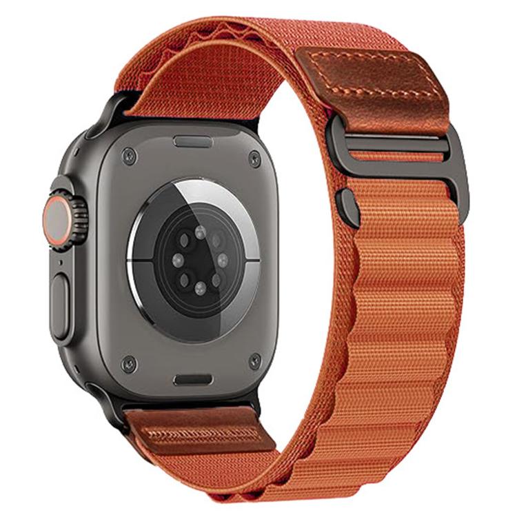 Nylonarmbånd til Apple Watch 38/40/41/42 mm – Terrakotta / Alpina Loop / Nylonarmbånd