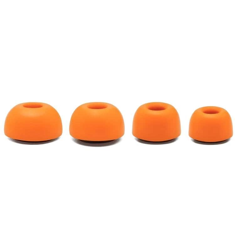 Ørepropper i memory-skum, 4 par til Galaxy Buds3 og Buds4 Pro – Orange – Ørepropper