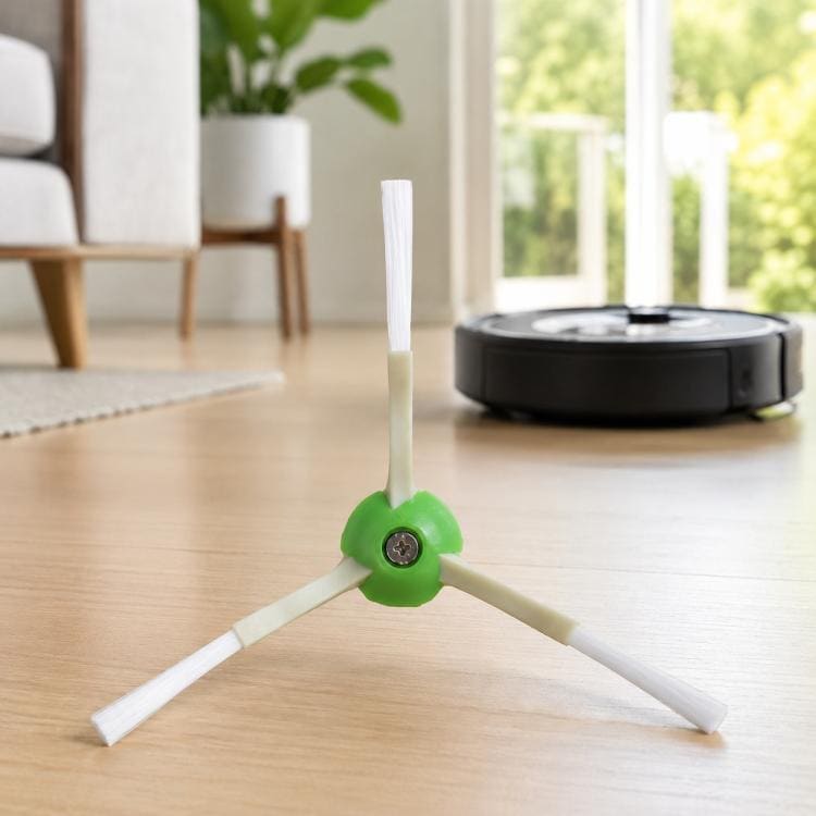 3-armet sidebørste til iRobot Roomba S9, E5, E6, i7 – robotstøvsugerbørste – reservebørste