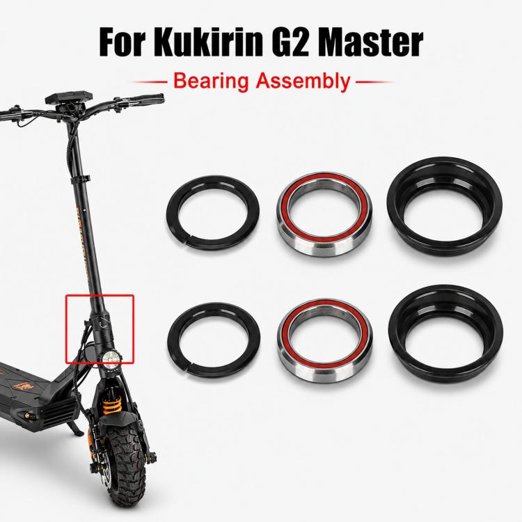 Styrlejesæt, 6 dele, til Kukirin G2 Pro, G2 Master, G3 Pro og T3 – Styrlejesæt – Lejesæt