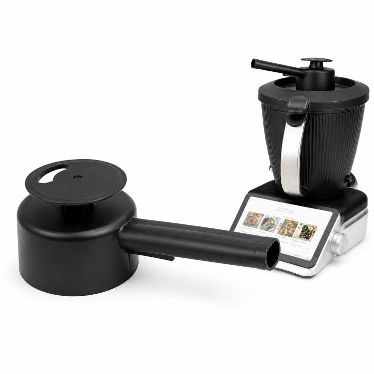 Dampafleder som kabinetbeskyttelse til Thermomix TM7 – Svart / Dampregulering / Dampdyse
