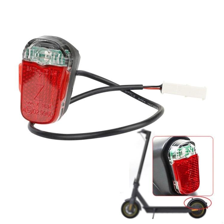 LED-baglygte til Segway Ninebot Max G30/G30D / LED-bremselys / Baglygte til el-scooter