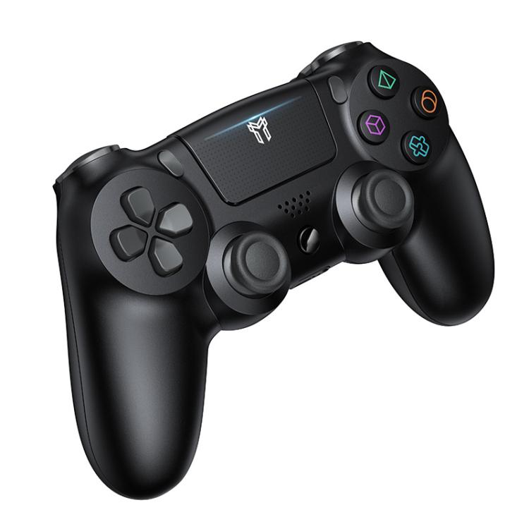 Trådløs controller til Sony PS4 / Bluetooth-spilcontroller med vibration – Sort