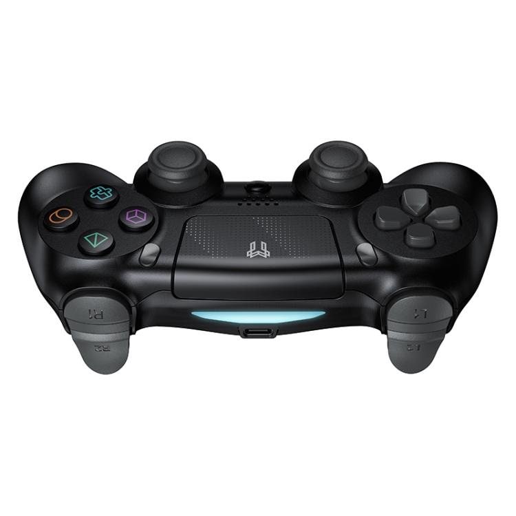 Trådløs controller til Sony PS4 / Bluetooth-spilcontroller med vibration – Sort