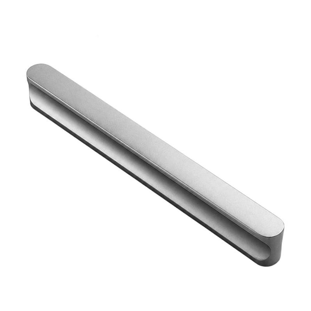 Håndtag i aluminium til garderobedør, 17,3 cm – Grå / Møbelhåndtag / Skabshåndtag