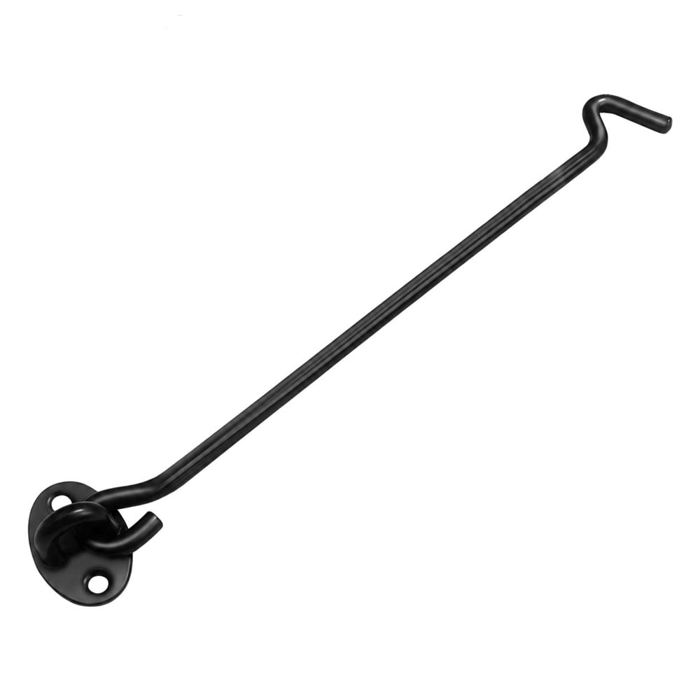 Vindues- og dørkrog i rustfrit stål, 30 cm – Svart / Dørkrog / Vindueskrog
