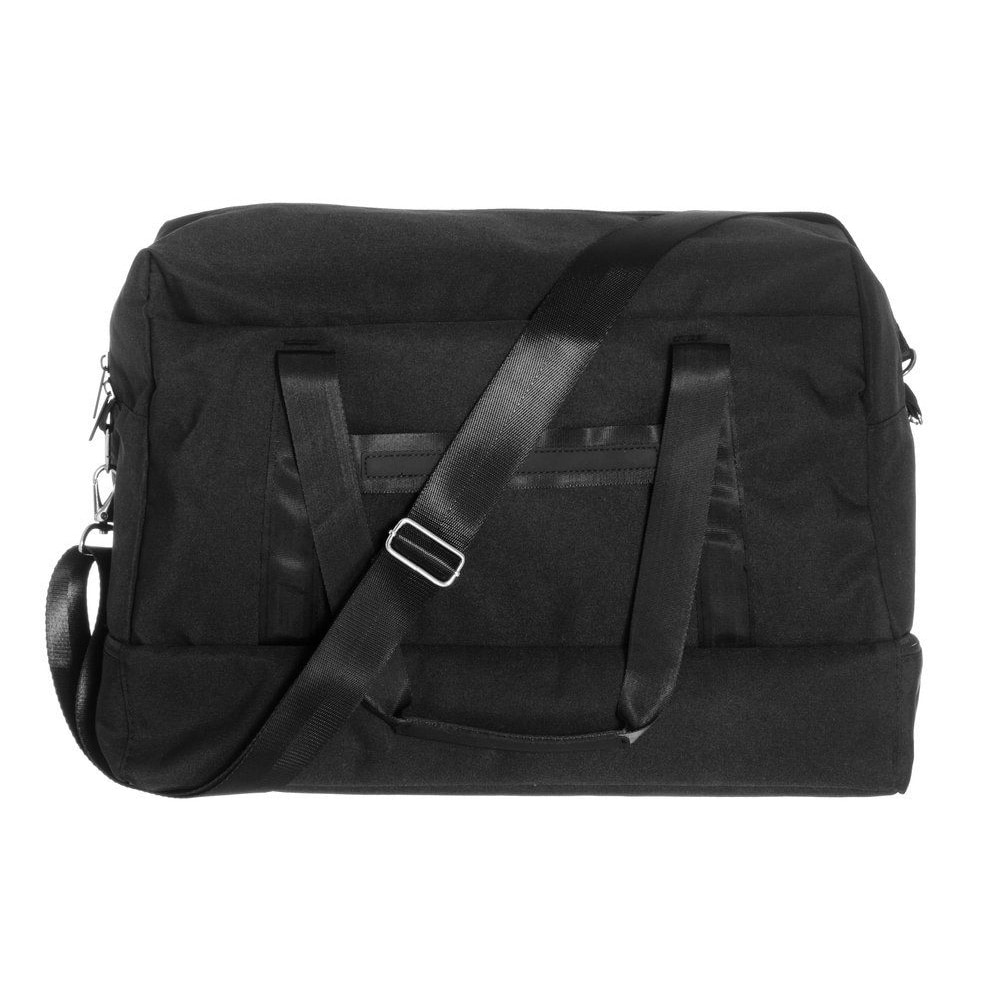 Weekendtaske 24 L / rejsetaske med trolleyrem / sportstaske – Sort
