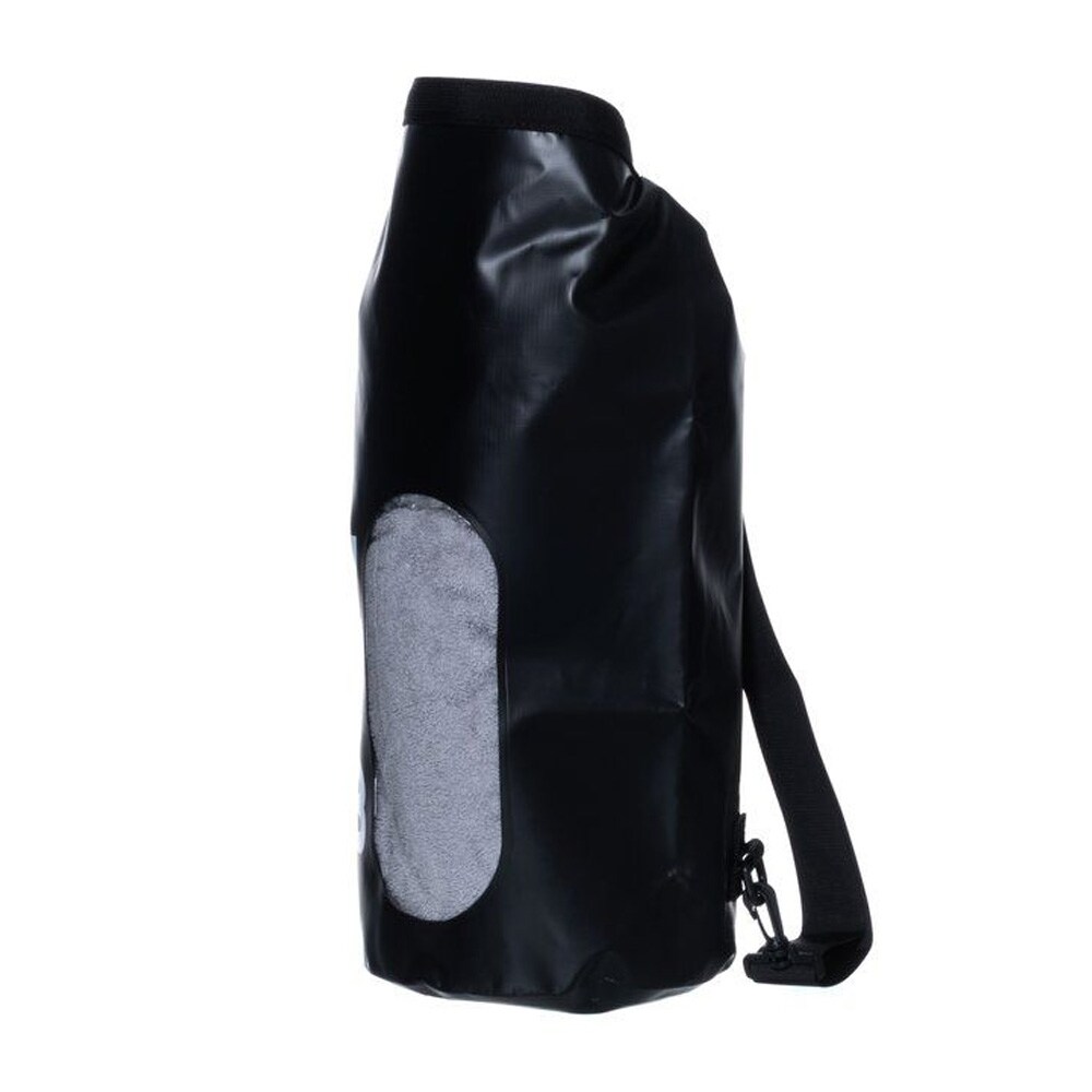 Drybag med vindue 10 l / Vandtæt pakkepose med skulderremme / Tørpose til padling og bådliv