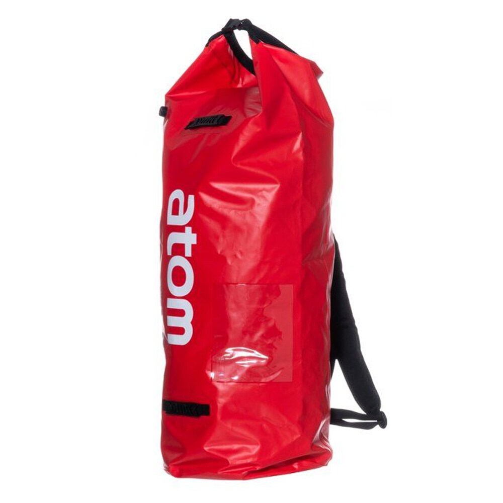 Drybag-rygsæk 110 l – Rød / Vandtæt pakkepose med rullelukning / Tørsæk til friluftsliv