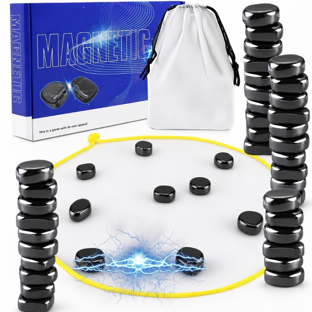Magnetisk strategispil med 40 magneter / Magnetiske brikker / Strategisk selskabsspil