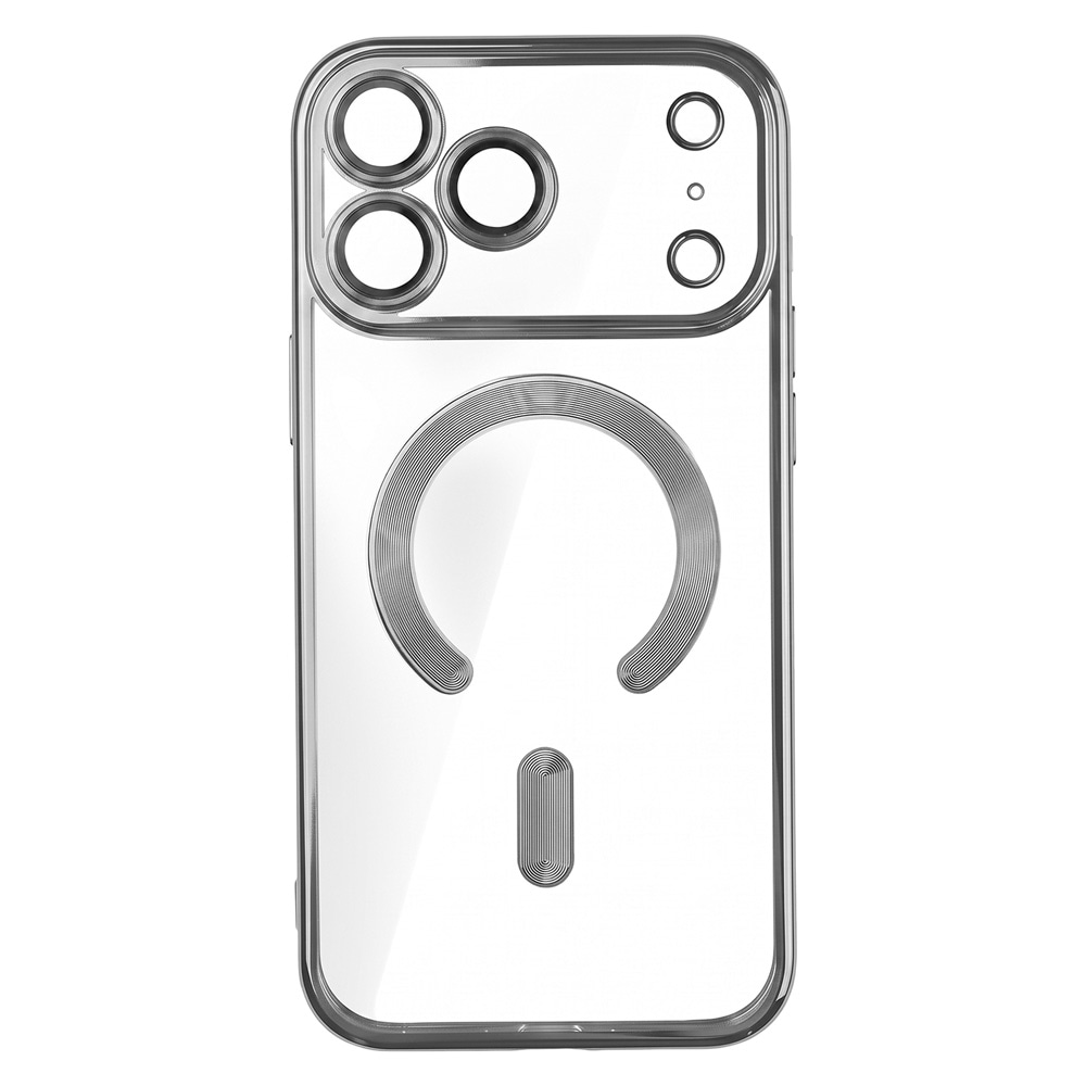 Color Chrome Mag-cover til iPhone 17 Pro / 18 Pro - - Sølv / MagSafe-cover / TPU-cover