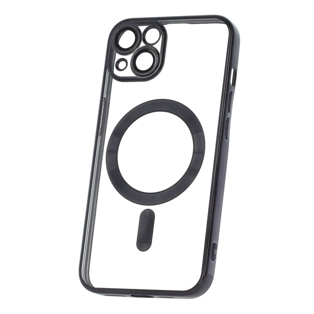 Color Chrome Mag-cover til iPhone 17–18 Pro Max – Svart – Mag-cover – TPU-cover