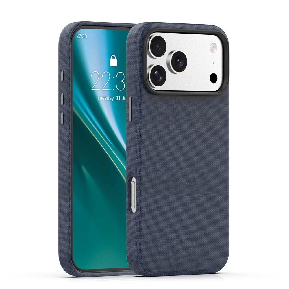 Etteri Elegant Mag-cover til iPhone 17 Pro / 18 Pro – Svart / MagSafe-cover / 3D-cover