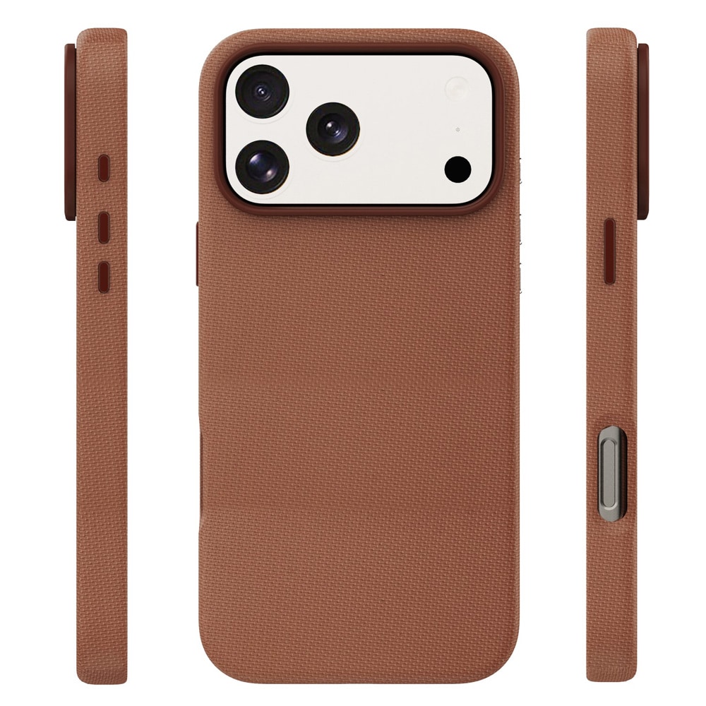Etteri Elegant Mag-cover til iPhone 17 Pro Max / 18 Pro Max – Brun / Mag-cover / 3D-cover