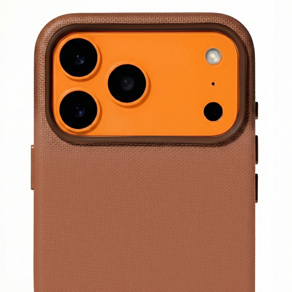Etteri Elegant Mag-cover til iPhone 17 Pro Max / 18 Pro Max – Brun / Mag-cover / 3D-cover