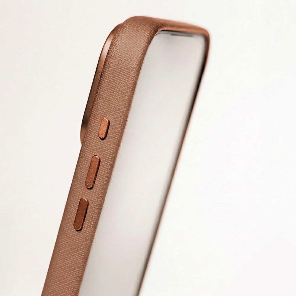 Etteri Elegant Mag-cover til iPhone 17 Pro Max / 18 Pro Max – Brun / Mag-cover / 3D-cover