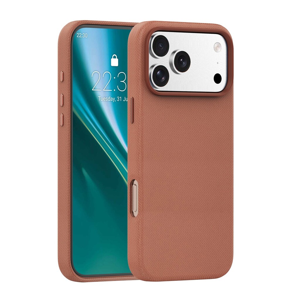 Etteri Elegant Mag-cover til iPhone 17 Pro Max / 18 Pro Max – Brun / Mag-cover / 3D-cover