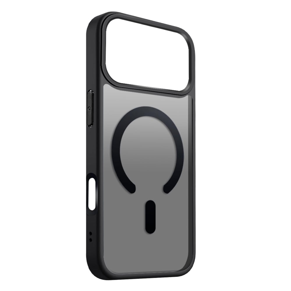 Etteri Matt-etui til iPhone 17 Pro Max / 18 Pro Max – Svart / Mag-etui / MagSafe-etui