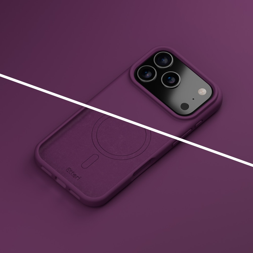 Etteri silikone MagSafe-cover til iPhone 17/18 Pro Max – Kirsebær / Magcase / Cover