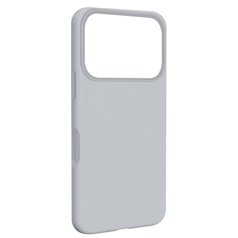 Etteri silikone MagSafe-etui til iPhone 17/18 Pro Max – Sølv / Mag-etui / Silikoneetui