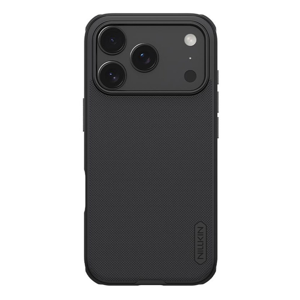 Nillkin Super Frosted Pro-cover i svart til iPhone 17/18 Pro / Mobilcover / Etui