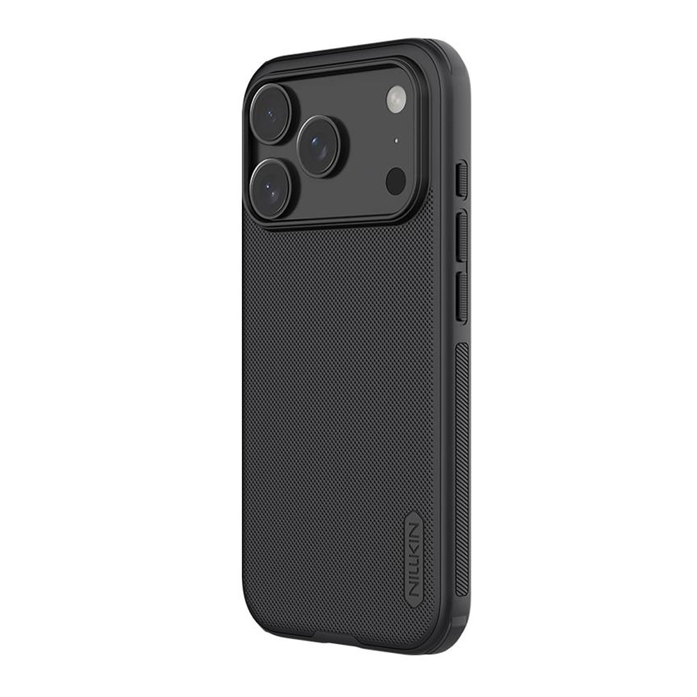 Nillkin Super Frosted Pro-cover i svart til iPhone 17–18 Pro Max – Mobilcover – Etui