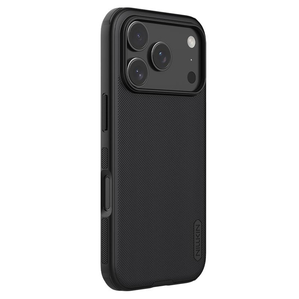 Nillkin Super Frosted Pro-cover i svart til iPhone 17–18 Pro Max – Mobilcover – Etui