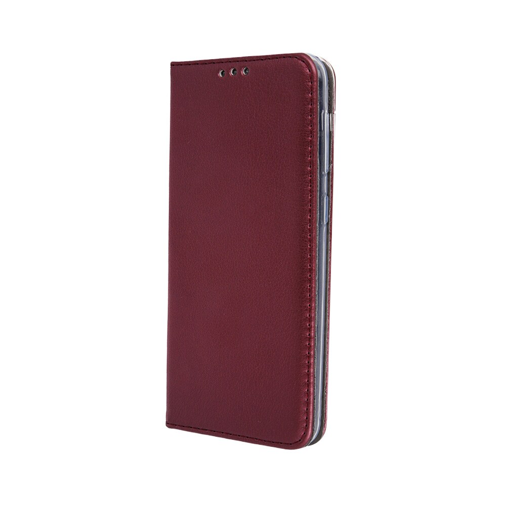 Flip-etui med stativ til iPhone 17 Pro / 18 Pro – Vinrød / Tegnebogsetui / Mobiletui