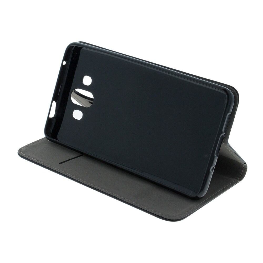 Flip-etui med stativ til iPhone 17 Pro Max / 18 Pro Max – Svart / Pungetui / Mobiletui