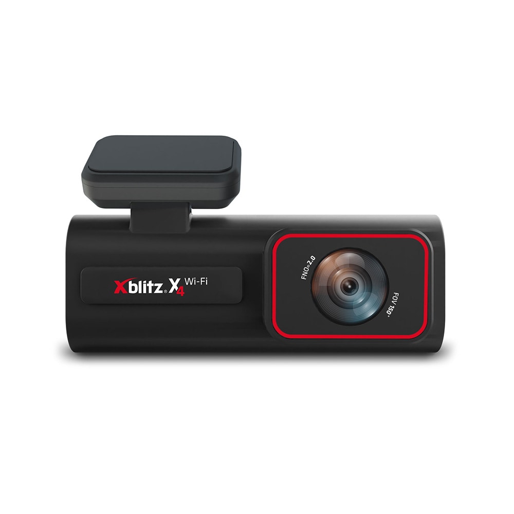 Xblitz X4 Wi-Fi dashcam / bilkamera / forrudekamera med 2,5K, Wi-Fi og 150° vidvinkel