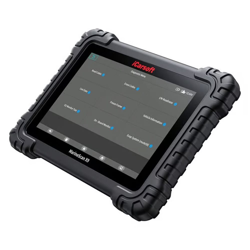 iCarsoft MarineScan X9 maritimt diagnoseværktøj / diagnosescanner til jetski og bådmotorer