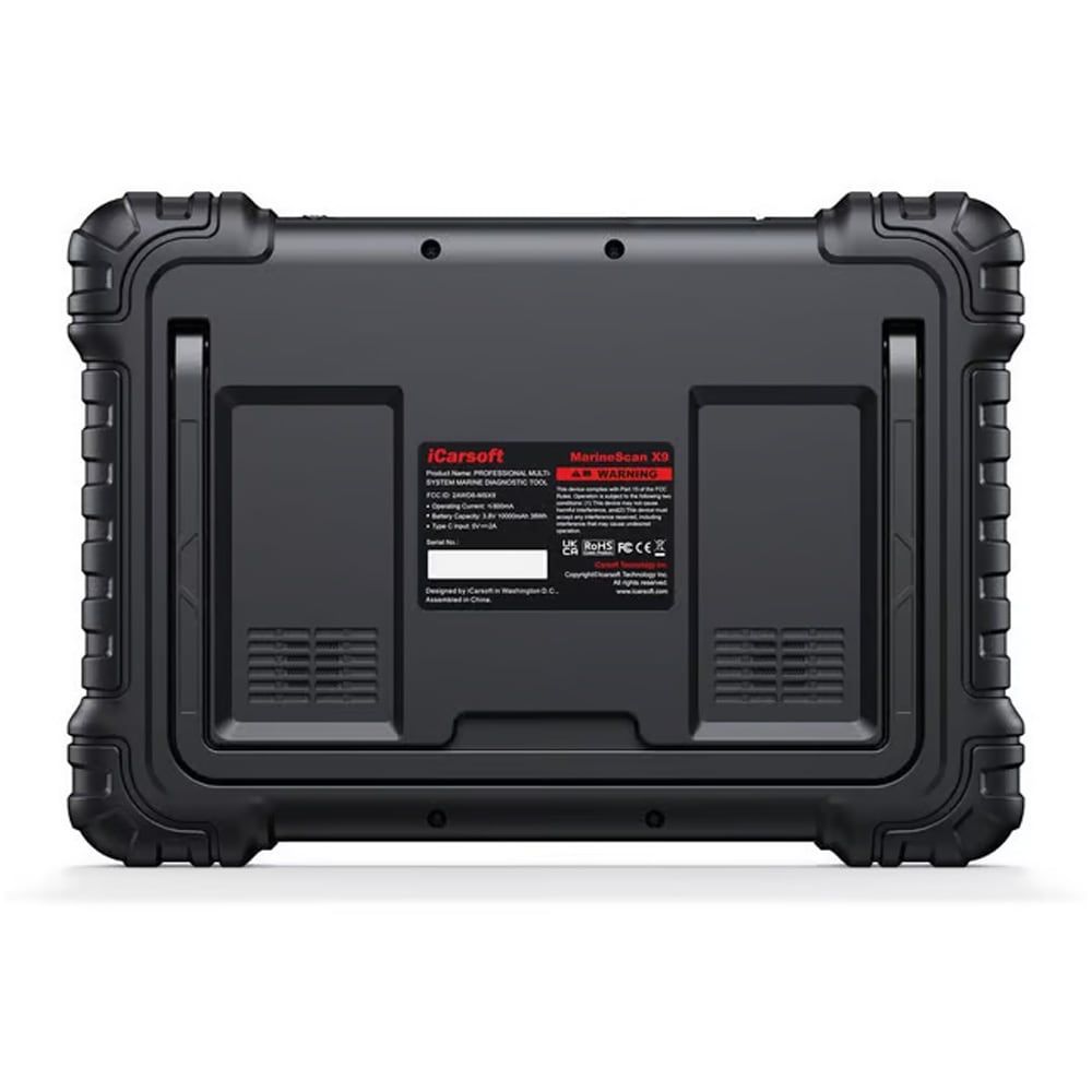 iCarsoft MarineScan X9 maritimt diagnoseværktøj / diagnosescanner til jetski og bådmotorer