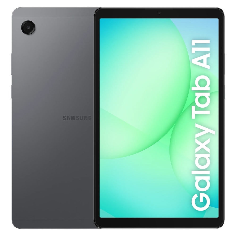 Samsung Galaxy Tab A11 8,7″ WiFi 4/64 GB / Android-tablet med 90 Hz-skærm og microSD – Grå