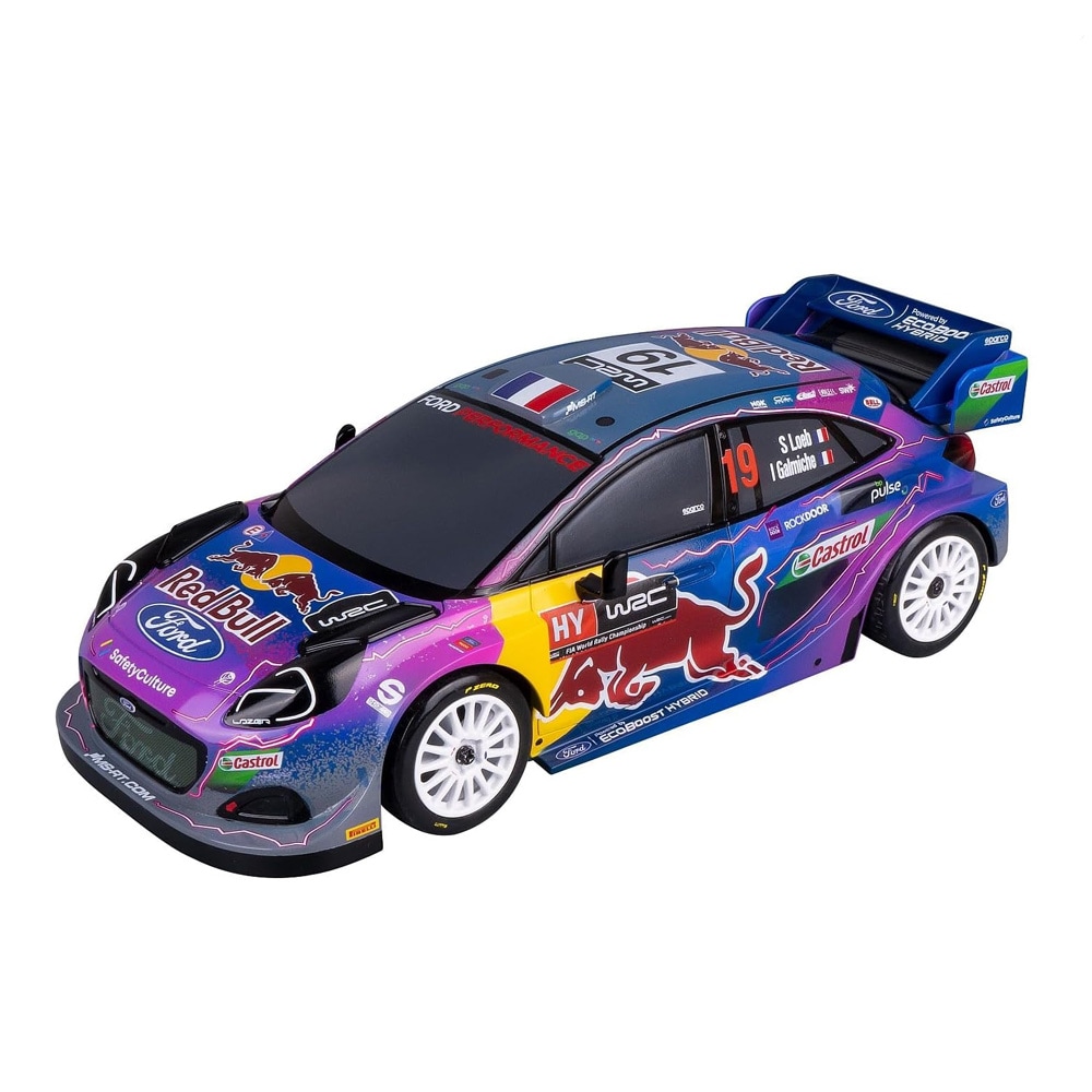 Nikko Ford Puma M-sport Hybrid Rally fjernstyret bil / RC-rallybil / Fjernstyret Ford Puma