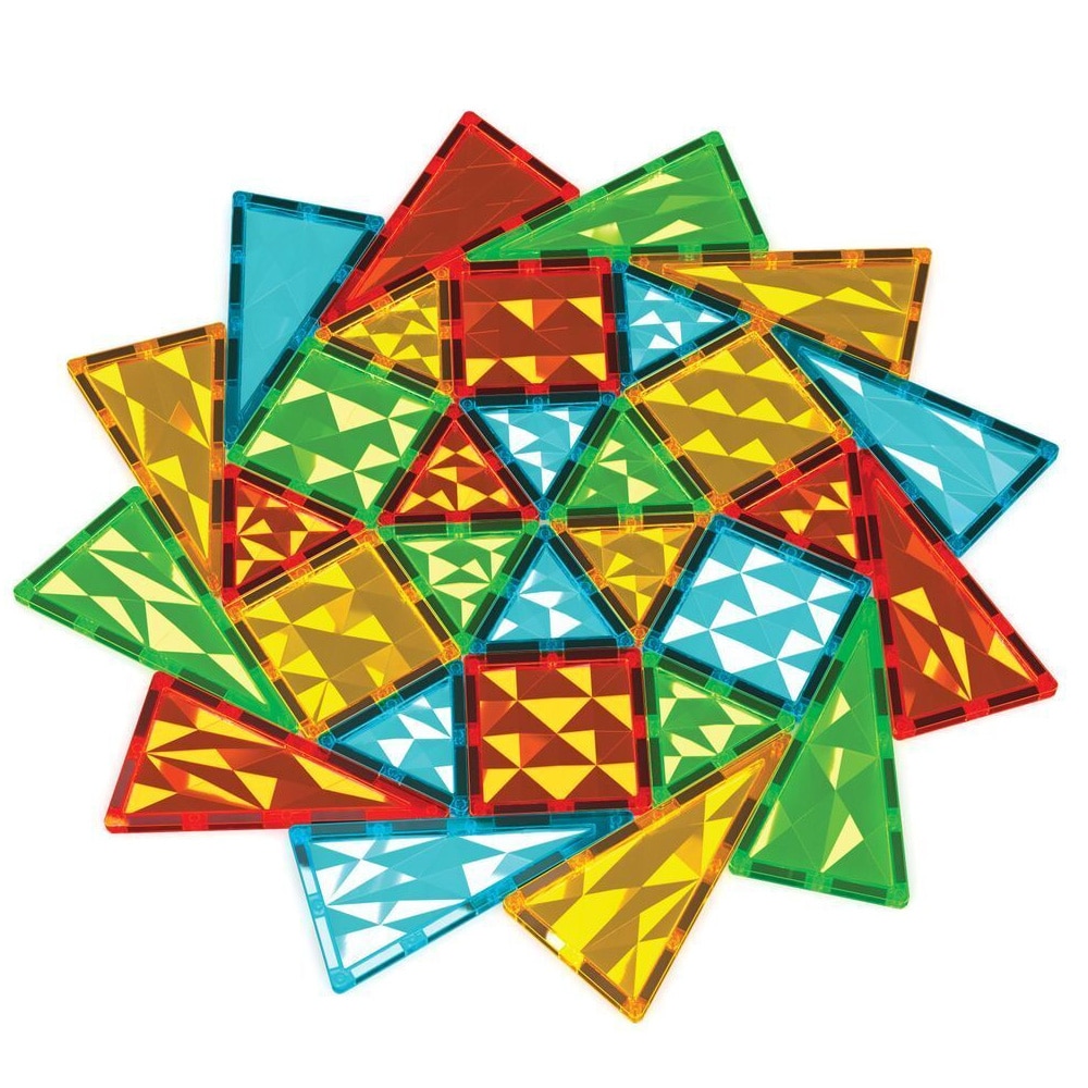 Geomag Gems magnetisk byggesæt med 100 dele / Magnetisk byggesæt / Magnetiske byggeplader