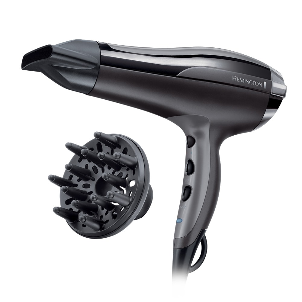 Remington Pro-Air Turbo D5220 / Hårtørrer 2400 W / Ionisk hårtørrer med diffusor