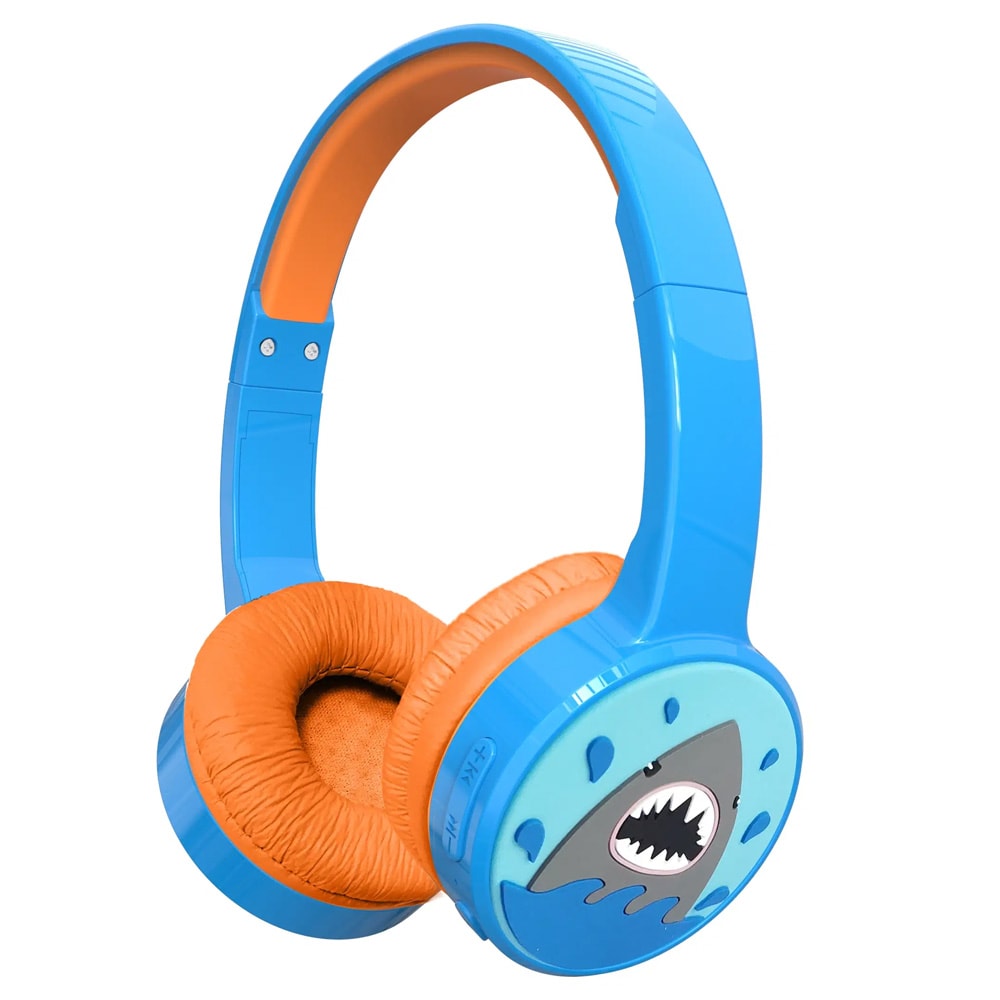 Denver BTH-107BU Hovedtelefoner med lydbegrænsning på 85 dB / Børnehovedtelefoner / Bluetooth-headset