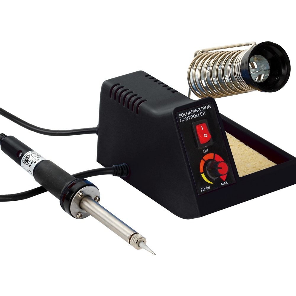 Statt ZD-99 Loddestation / Elektrisk loddestation med temperaturregulering / Loddekolbe med holder