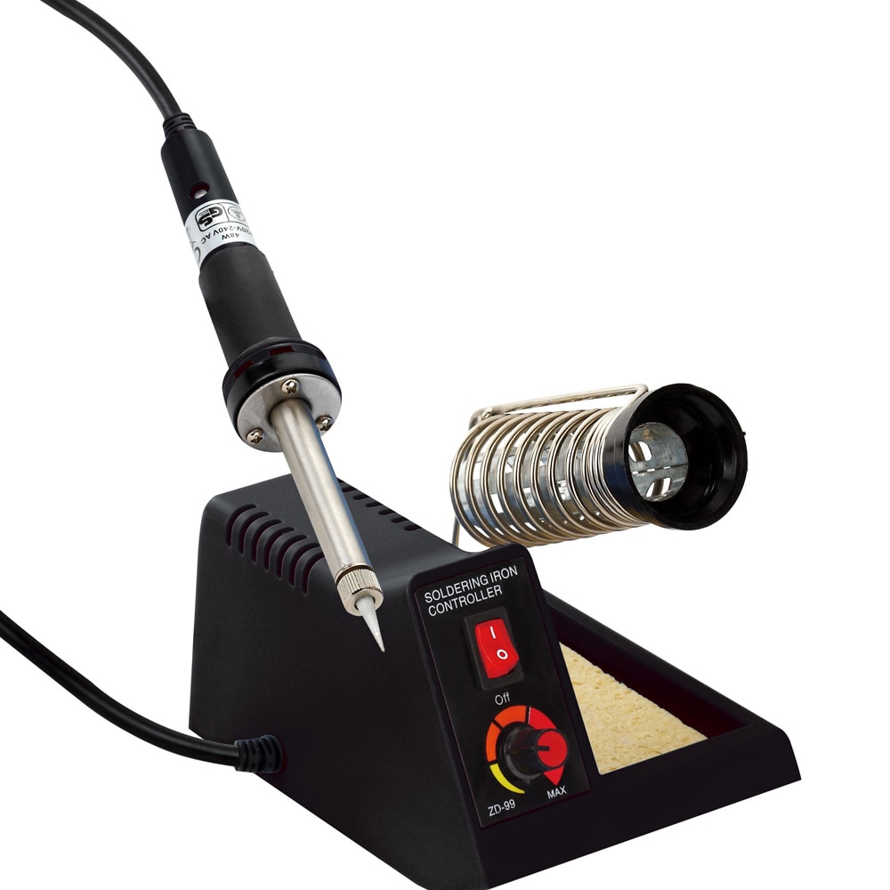 Statt ZD-99 Loddestation / Elektrisk loddestation med temperaturregulering / Loddekolbe med holder