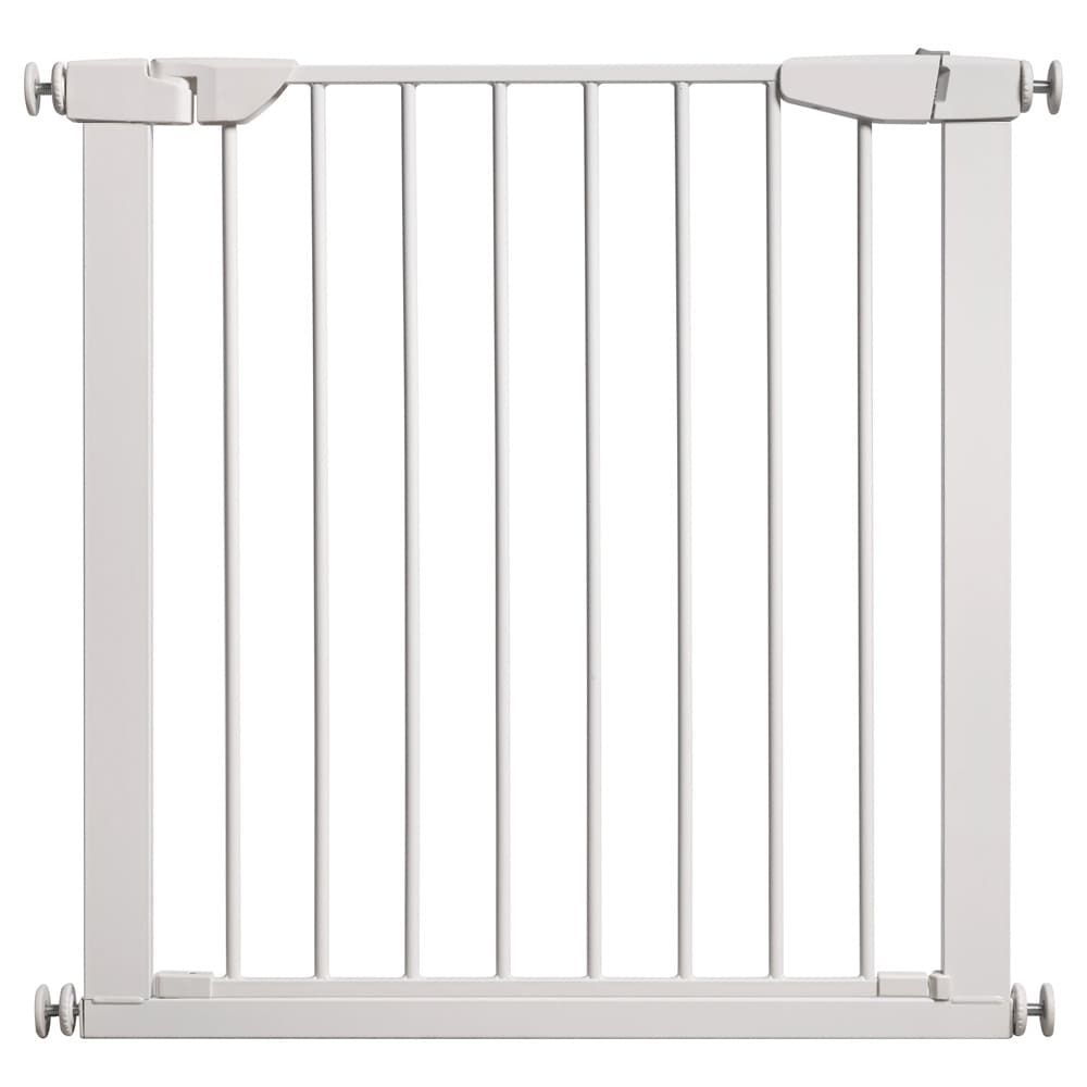 Milla & Måns Haven Sikkerhedsgitter 75–81 cm – Hvid / Børnegitter / Gitter til døråbninger