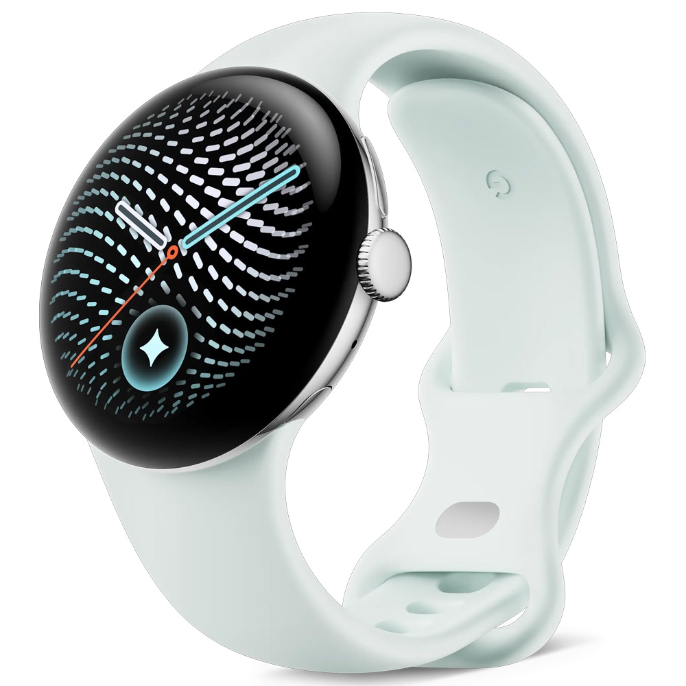 Google Pixel Watch 5 41 mm GA10898-DE – Silver Fog / Smartur / Android-ur med GPS