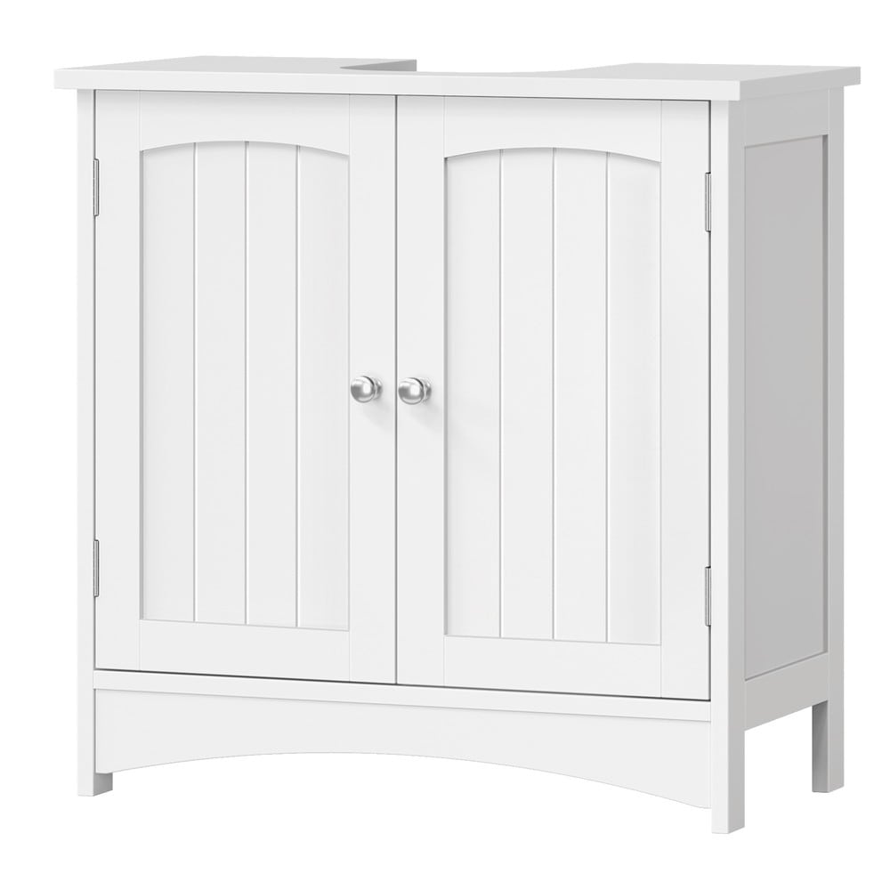 Underskab til håndvask med 2 låger, 60x30x60 cm – Hvid / Håndvaskskab / Badeværelsesskab