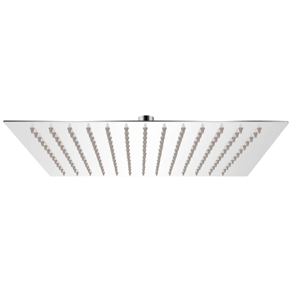 Loftbruser 30×30 cm / firkantet brusehoved med antikalkdyser – Rustfrit stål