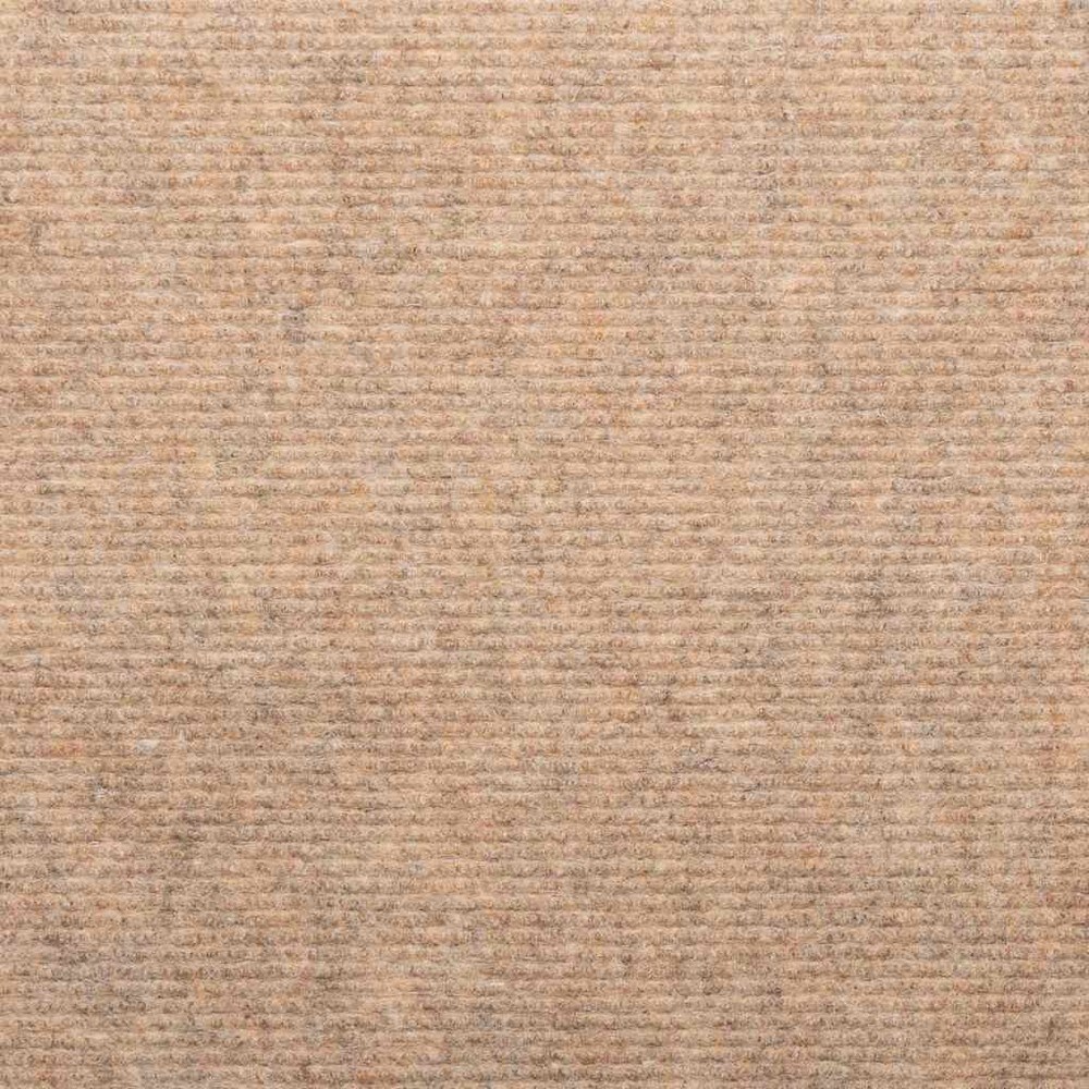 15 stk. trappemåtter 56×17×3 cm / selvklæbende måtter til trappetrin i nålefilt – Beige