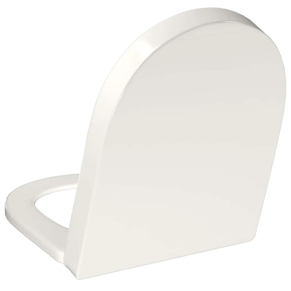 Toiletsæde 46×36 cm / WC-sæde med soft close – Hvid