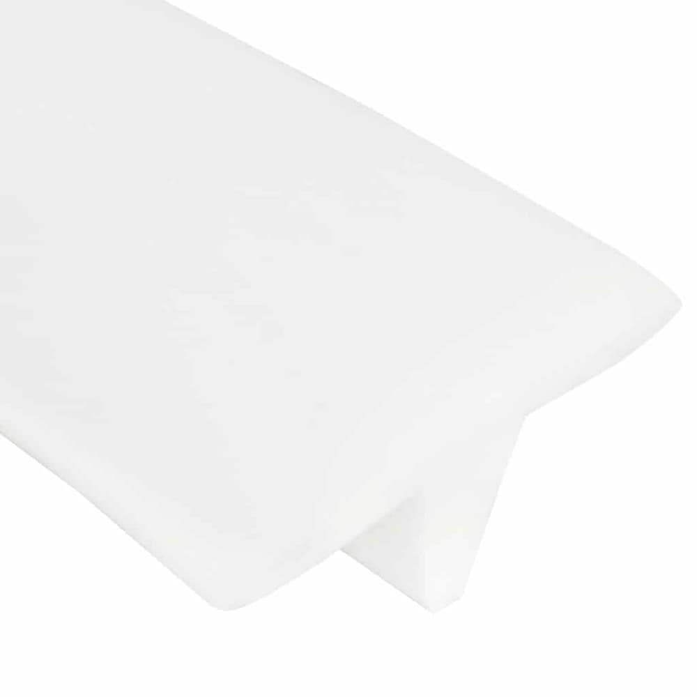 Sengebro 25×200×8 cm / madraskile / sengekile til to madrasser – Hvid