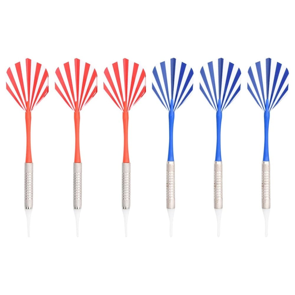 Elektronisk dartskive med 6 pile / 18 dartspil og LCD-display / dart til op til 8 spillere