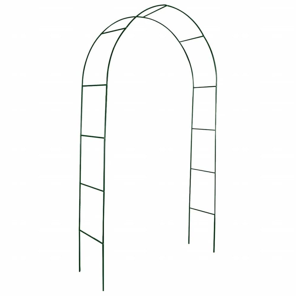 2 rosenbuer 140×39×240 cm / espalierbuer til roser og klatreplanter – Grøn
