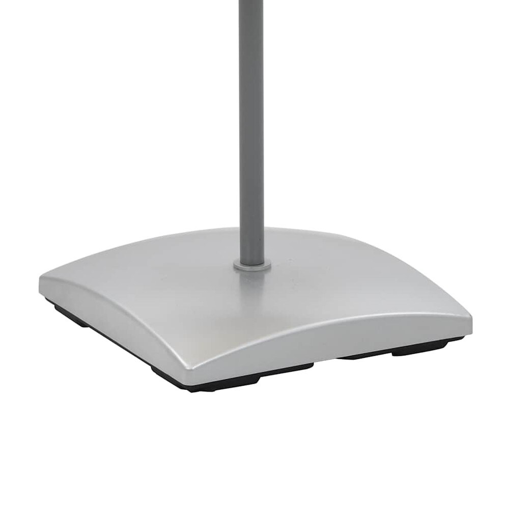 Gulvlampe 130 cm / rislampe med firkantet skærm / lampe i rispapir – Beige